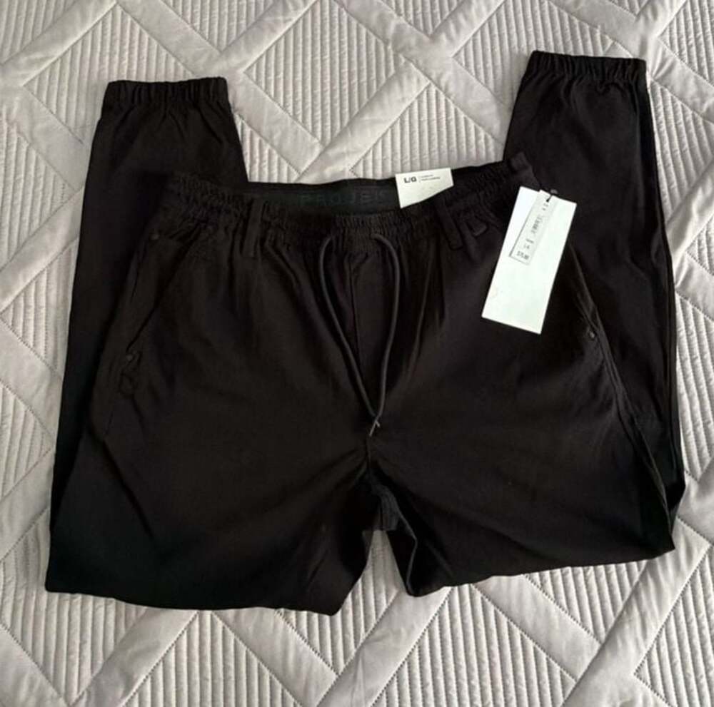Projek Raw Men's Black Jogger Pants Size Large